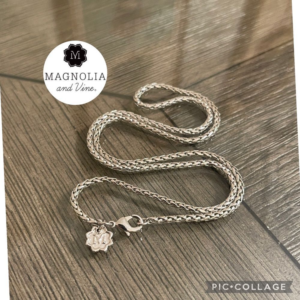Magnolia & Vine Silver-tone Wheat Chain 20 1/4” approx